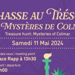 Affiche chasse au trésor Colmar 2024 Business school