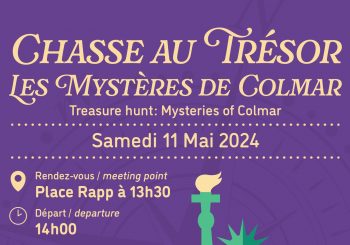 La Chasse au Trésor 2024 à Colmar : participez et soutenez une association !