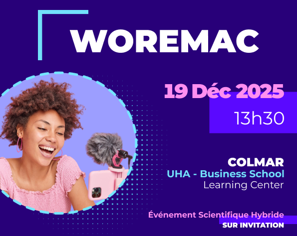 Affiche du Workshop WOREMAC 2025