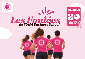 Les Foulées de l’UHA Business School – Octobre Rose