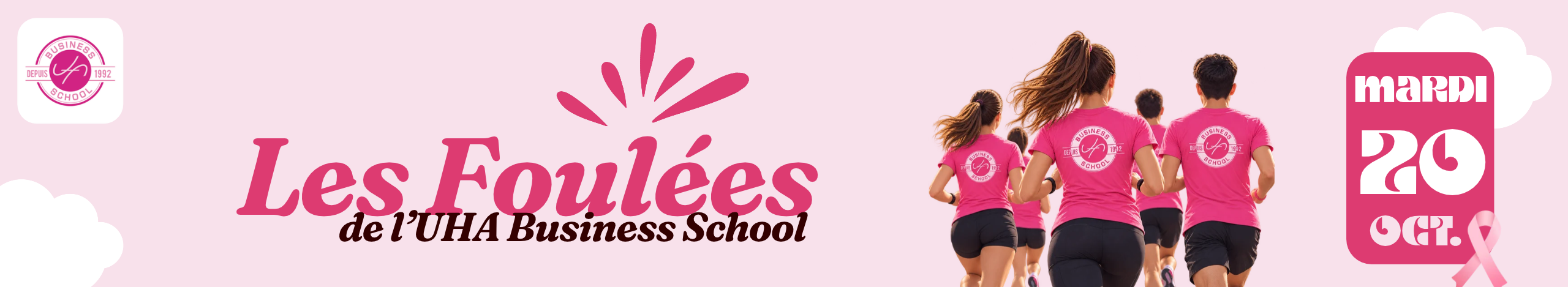 Les Foulées de l’UHA Business School – Octobre Rose